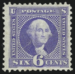 Sale 914, Lot 646, 1875 Re-Issue of 1869 Pictorial Issue