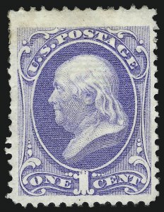 Sale 914, Lot 664, 1870-88 Bank Note Issues (National Grills, Scott 134 thru 144)