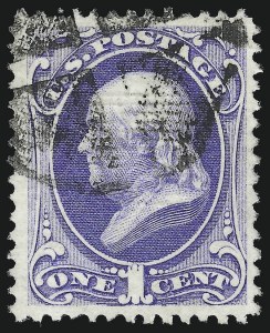 Sale 914, Lot 665, 1870-88 Bank Note Issues (National Grills, Scott 134 thru 144)