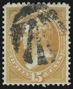 Sale 914, Lot 676, 1870-88 Bank Note Issues (National Grills, Scott 134 thru 144)