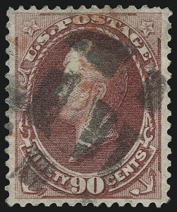Sale 914, Lot 682, 1870-88 Bank Note Issues (National Grills, Scott 134 thru 144)