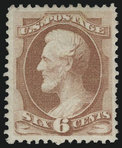 Sale 914, Lot 734, 1870-88 Bank Note Issues (Scott 156 thru 166)