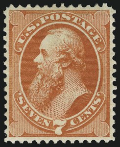 Sale 914, Lot 737, 1870-88 Bank Note Issues (Scott 156 thru 166)