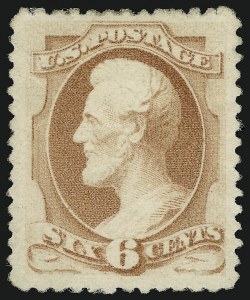 Sale 914, Lot 781, 1870-88 Bank Note Issues (Scott 178 thru 191)