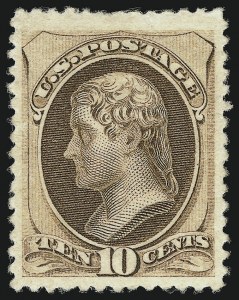 Sale 914, Lot 785, 1870-88 Bank Note Issues (Scott 178 thru 191)