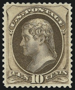 Sale 914, Lot 787, 1870-88 Bank Note Issues (Scott 178 thru 191)