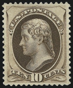 Sale 914, Lot 789, 1870-88 Bank Note Issues (Scott 178 thru 191)