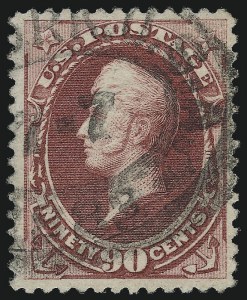 Sale 914, Lot 809, 1870-88 Bank Note Issues (Scott 178 thru 191)