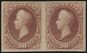 Sale 914, Lot 811, 1870-88 Bank Note Issues (Scott 178 thru 191)