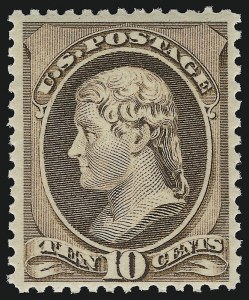Sale 914, Lot 832, 1870-88 Bank Note Issues (Scott 205 thru 218)