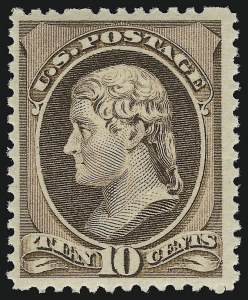 Sale 914, Lot 834, 1870-88 Bank Note Issues (Scott 205 thru 218)