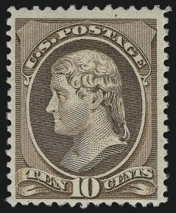 Sale 914, Lot 836, 1870-88 Bank Note Issues (Scott 205 thru 218)