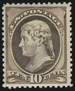 Sale 914, Lot 838, 1870-88 Bank Note Issues (Scott 205 thru 218)