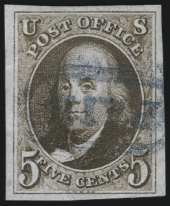 Sale 914, Lot 84, 1847 Issue