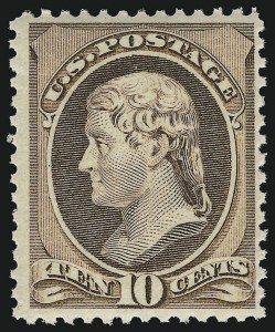 Sale 914, Lot 841, 1870-88 Bank Note Issues (Scott 205 thru 218)