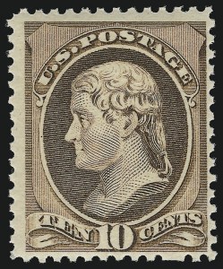 Sale 914, Lot 843, 1870-88 Bank Note Issues (Scott 205 thru 218)