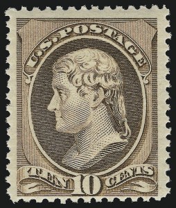 Sale 914, Lot 844, 1870-88 Bank Note Issues (Scott 205 thru 218)