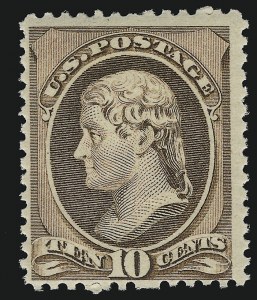 Sale 914, Lot 847, 1870-88 Bank Note Issues (Scott 205 thru 218)