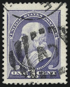 Sale 914, Lot 871, 1870-88 Bank Note Issues (Scott 205 thru 218)