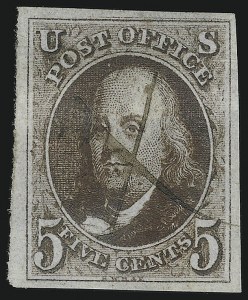 Sale 914, Lot 88, 1847 Issue