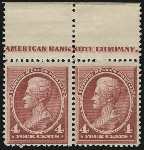 Sale 914, Lot 882, 1870-88 Bank Note Issues (Scott 205 thru 218)