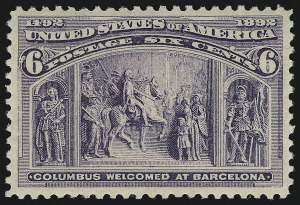 Sale 914, Lot 976, 1893 Columbian Issue