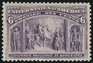 Sale 914, Lot 978, 1893 Columbian Issue