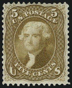 Sale 918, Lot 34, 1861-66 Issue