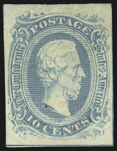 Sale 918, Lot 86, Confederate States General Issues