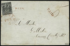 Sale 920, Lot 10, Postmasters