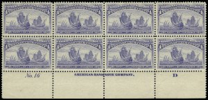 Sale 920, Lot 130, 1893 Columbian Issue