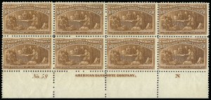 Sale 920, Lot 139, 1893 Columbian Issue