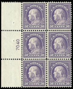Sale 920, Lot 214, Washington-Franklin Issues (continued)