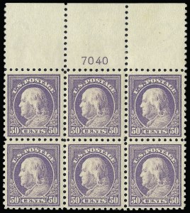 Sale 920, Lot 219, Washington-Franklin Issues (continued)