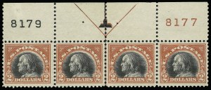 Sale 920, Lot 234, Washington-Franklin Issues (continued)