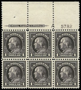 Sale 920, Lot 238, Washington-Franklin Issues (continued)