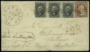 Sale 920, Lot 53, 1857-60 Issue and Reprint