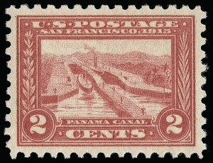 Sale 921, Lot 658, Panama-Pacific Issue