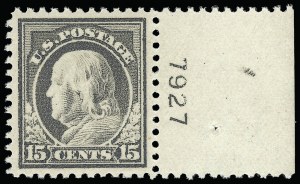 Sale Number 921, Lot Number 703, Washington-Franklin Issues (continued)