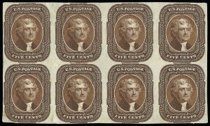 Sale 923, Lot 2148, 1875 Reprint of 1857-60 Issue