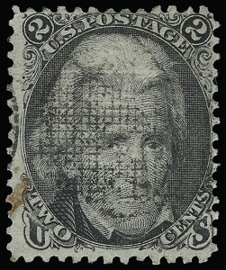 Sale 923, Lot 2220, 1867-68 Grilled Issue