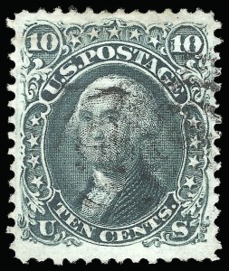 Sale 923, Lot 2227, 1867-68 Grilled Issue