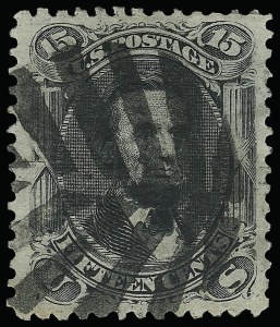 Sale 923, Lot 2231, 1867-68 Grilled Issue