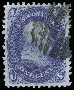 Sale 923, Lot 2233, 1867-68 Grilled Issue