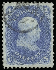 Sale 923, Lot 2235, 1867-68 Grilled Issue