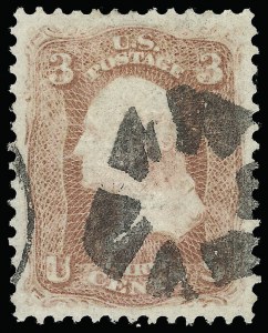 Sale 923, Lot 2240, 1867-68 Grilled Issue