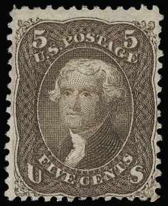 Sale 923, Lot 2241, 1867-68 Grilled Issue