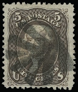 Sale 923, Lot 2243, 1867-68 Grilled Issue