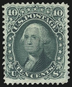 Sale 923, Lot 2245, 1867-68 Grilled Issue