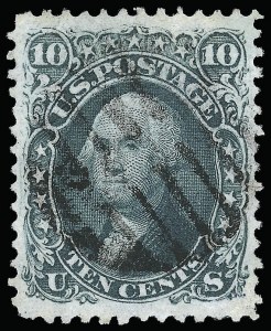 Sale 923, Lot 2246, 1867-68 Grilled Issue
